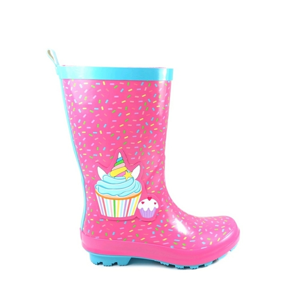 Wonder Nation Girls  Cupcake Rain boots - Picture 1 of 9